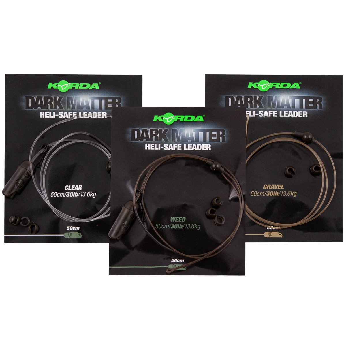 Korda Dark Matter Leader Heli-Safe 50cm