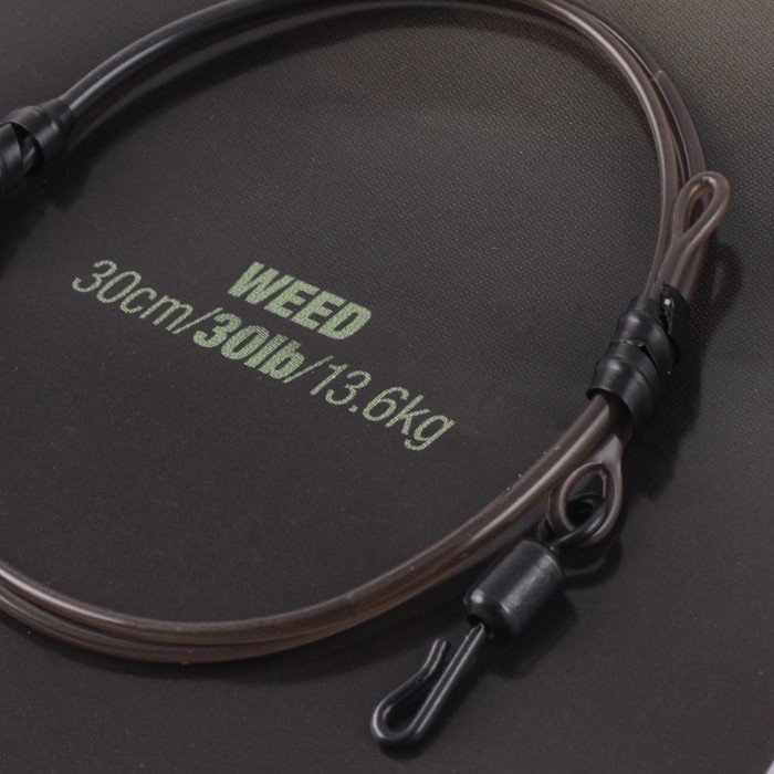 Korda Dark Matter QC Swivel Leader 30cm Weed 2