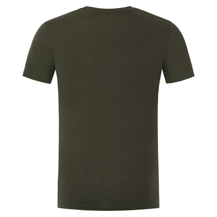 Korda Minimal Dark Olive Fishing T-Shirt Back