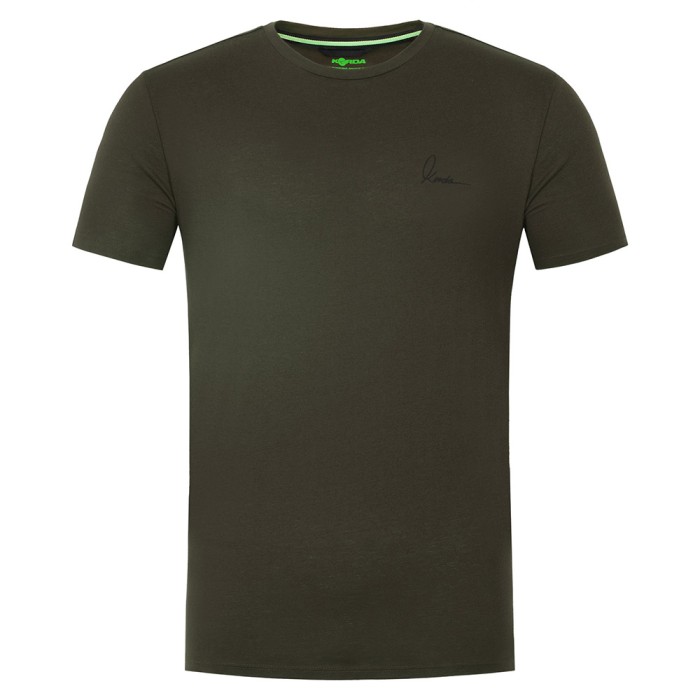 Korda Minimal Dark Olive Fishing T-Shirt