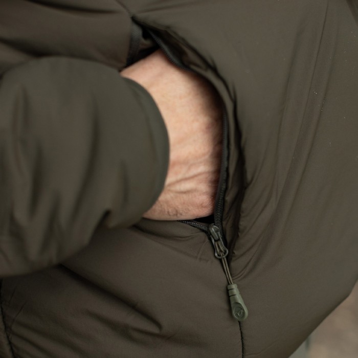Korda Insulated Hooded Jacket Dark Olive 3