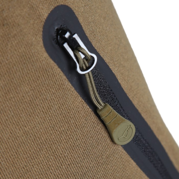 Korda Olive Jersey Fishing Shorts Zip