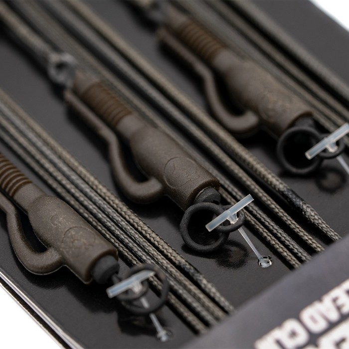 Korda Kable Leadcore Leader Hybrid Fishing Lead Clip Close Up 1