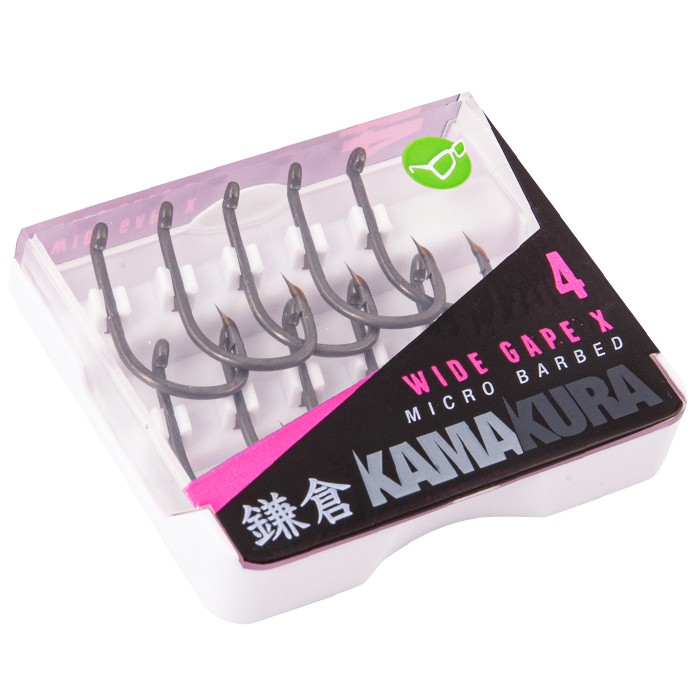 Korda Kamakura Wide Gape X Hook Size 4