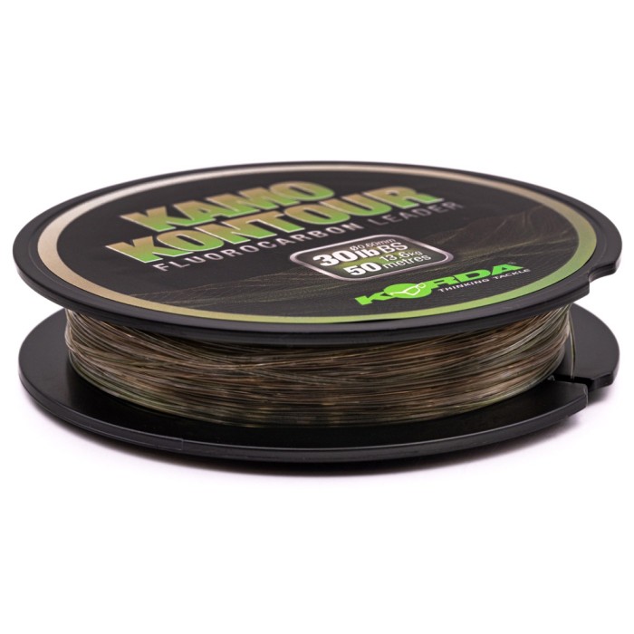 Korda Kamo Kontour Fishing Fluorocarbon Leader 50m 1