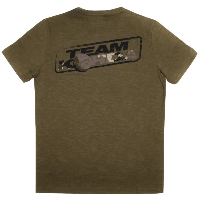 Korda Kore TK Tee Fishing T-Shirt Olive Back