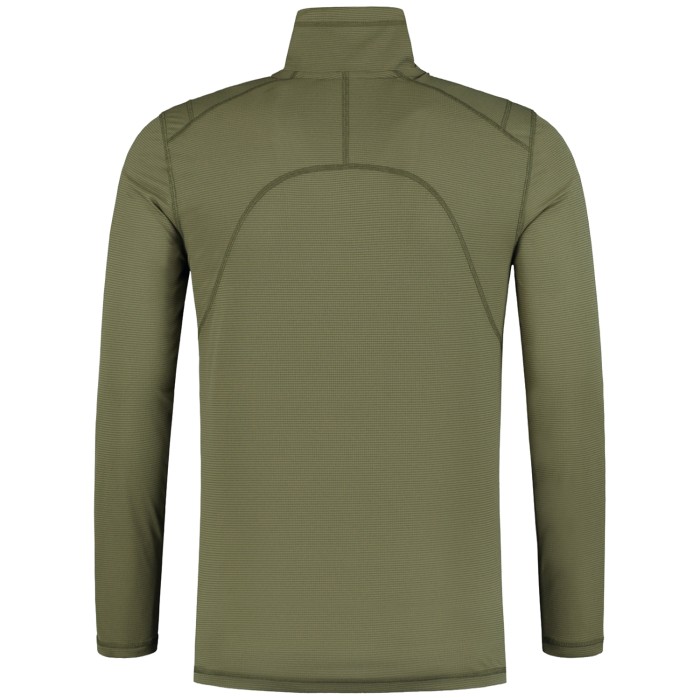 Korda Kool Quick Dry LS Zip Neck Fishing Jumper Back