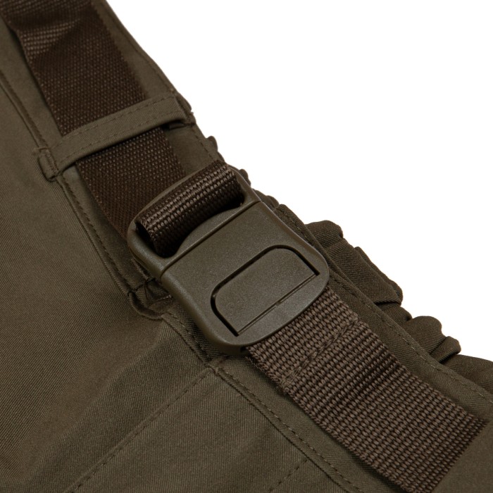 Korda Kore Drykore Fishing Over Trousers Olive Waist Buckle