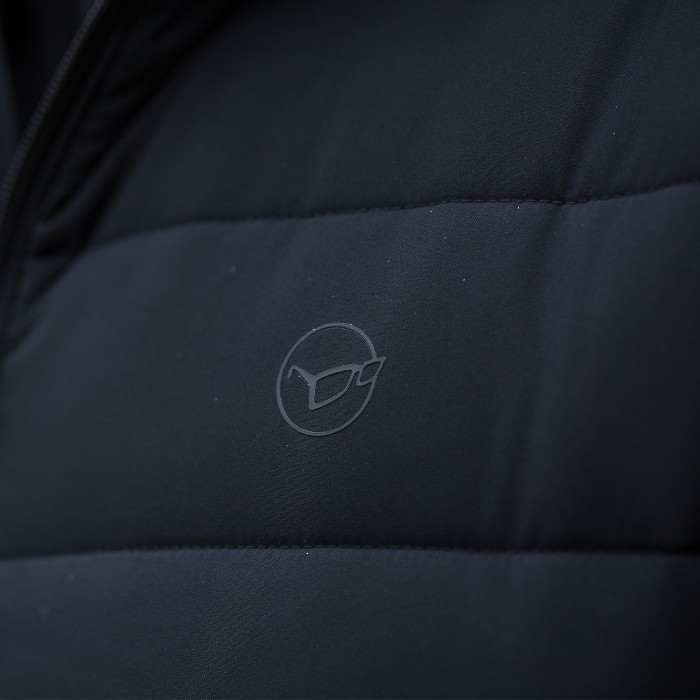Korda KORE Thermolite Fishing Puffer Jacket Black Close Up