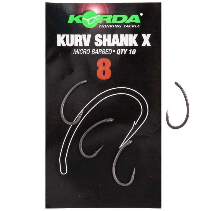 Barbed Hooks Korda Kurv Shank Korda Kurv Shank