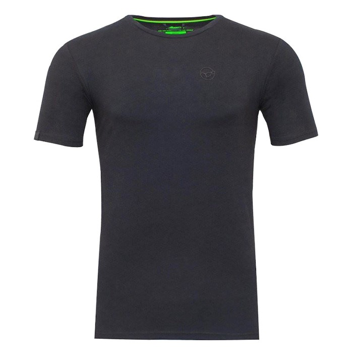 Korda LE Tackle Black Fishing T-Shirt Front