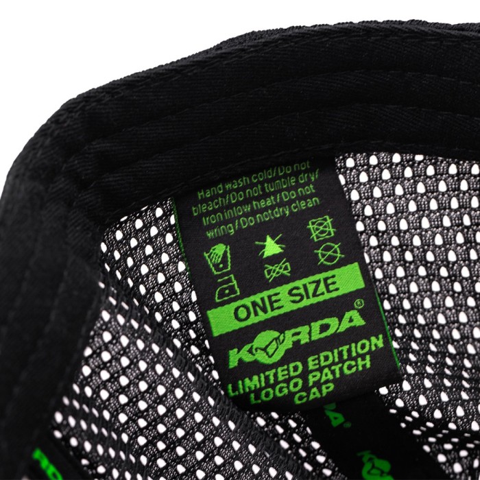 Korda Logo Patch Dark Kamo Fishing Cap Inside