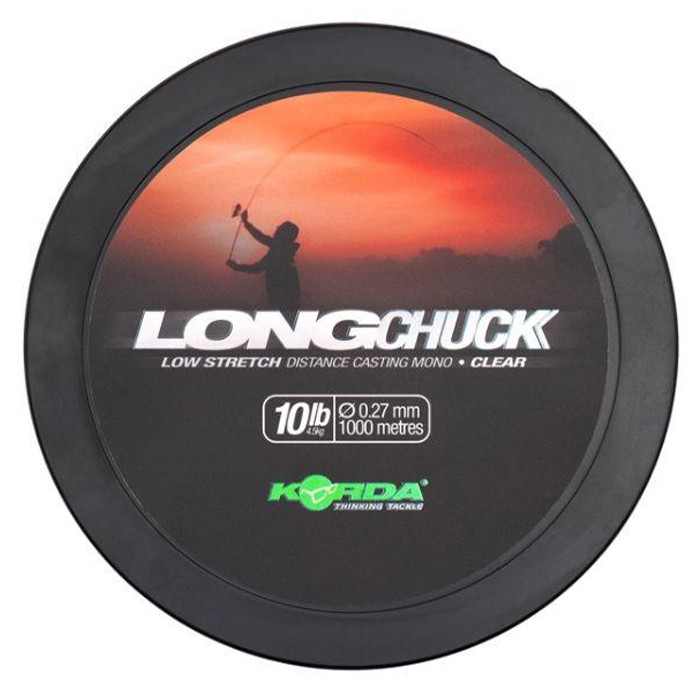 Korda Long Chuck Clear Line 1000m 10lb