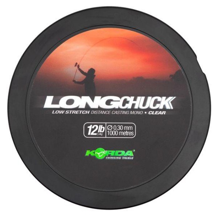 Korda Long Chuck Clear Line 1000m 12lb