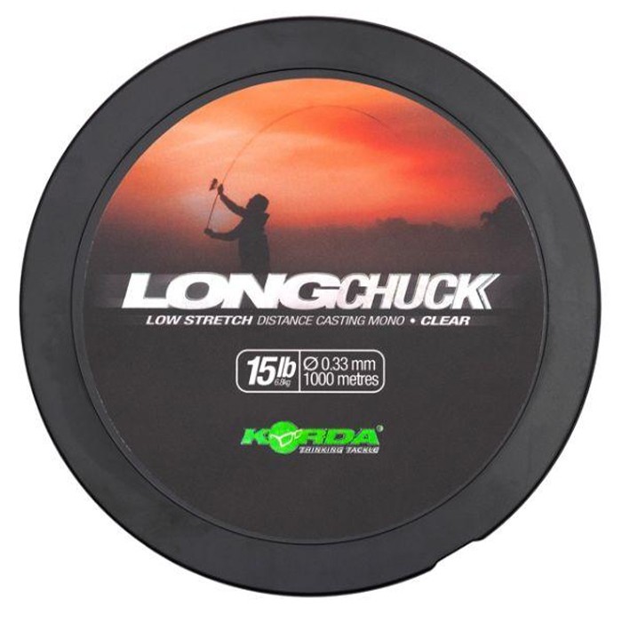 Korda Long Chuck Clear Line 1000m 15lb