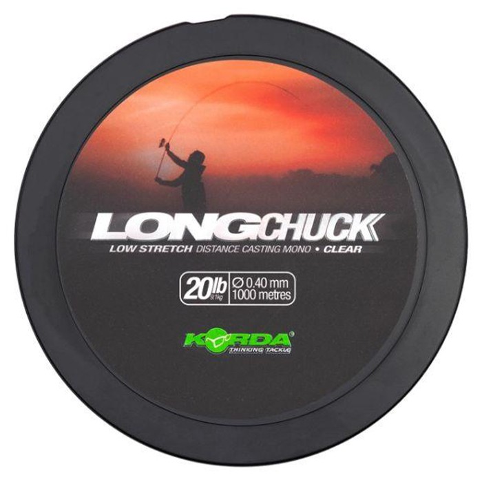 Korda Long Chuck Clear Line 1000m 20lb