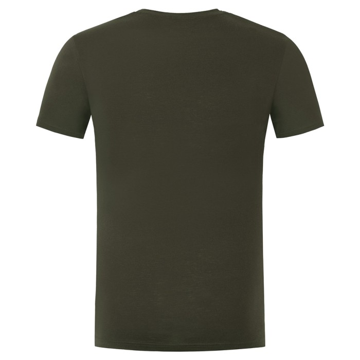 Korda Outline Dark Olive Fishing T-Shirt Back