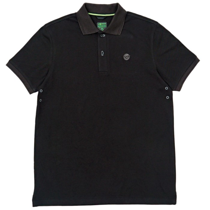 Korda Fishing Polo Shirt Black
