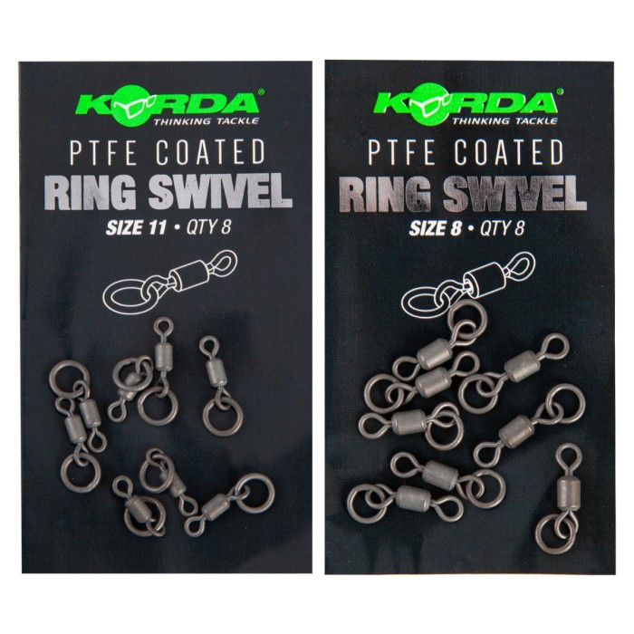 Korda PTFE Coated Ring Swivel 1
