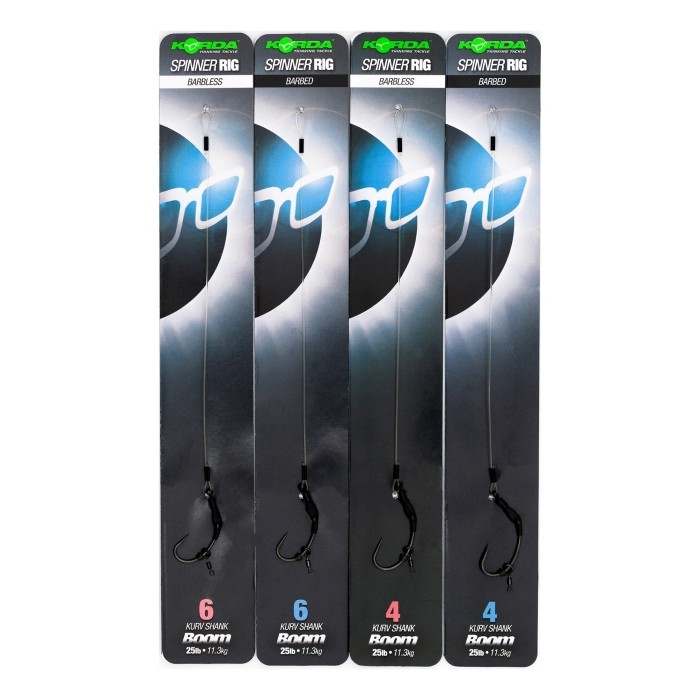 Korda Ready Tied Spinner Rig Kurv Shank