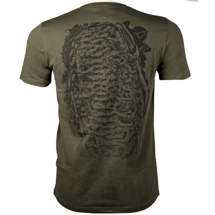 Korda Scaley Olive Tee Back