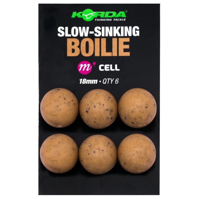 Korda Slow Sinking Boilie - Cell 18mm