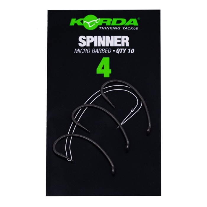Korda Spinner Fishing Hooks Size 4