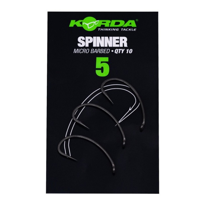 Korda Spinner Fishing Hooks Size 5