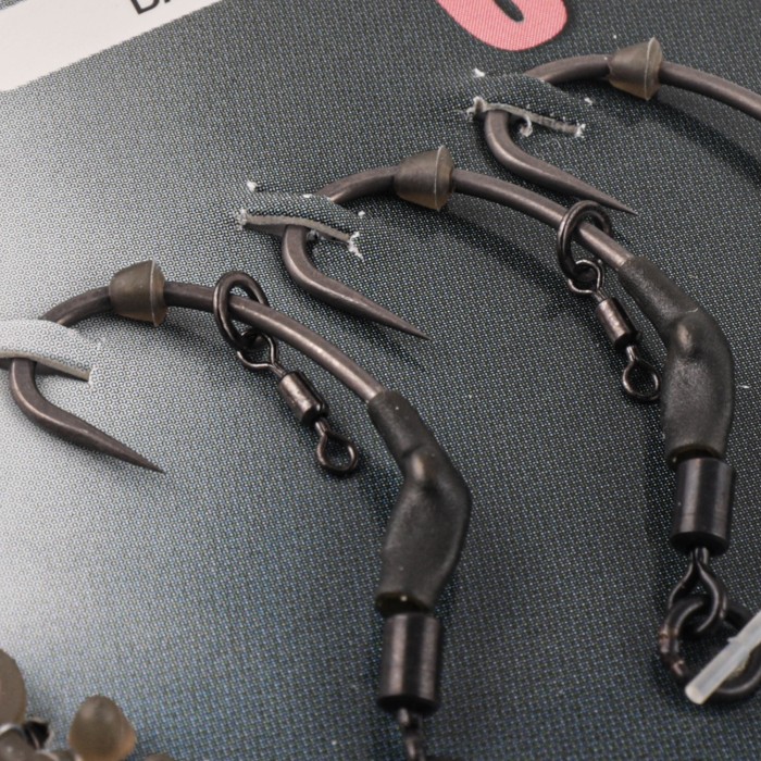 Korda Spinner Hook Sections Krank Barbless Close Up