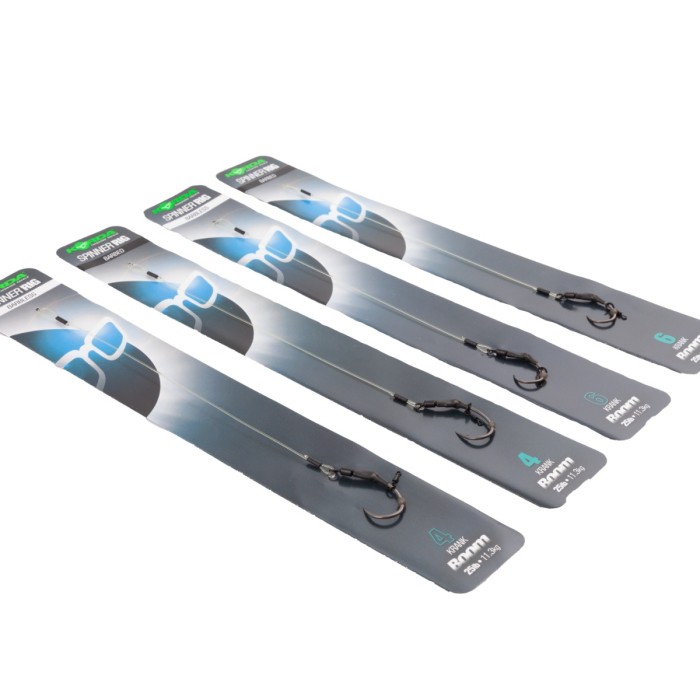 Terminali Pesca HAWKRIDGE PRO SERIES | 5 Montature Con Pulley E Amo Singolo 5/0 Per Surf Casting E Mare, 36,3 Kg