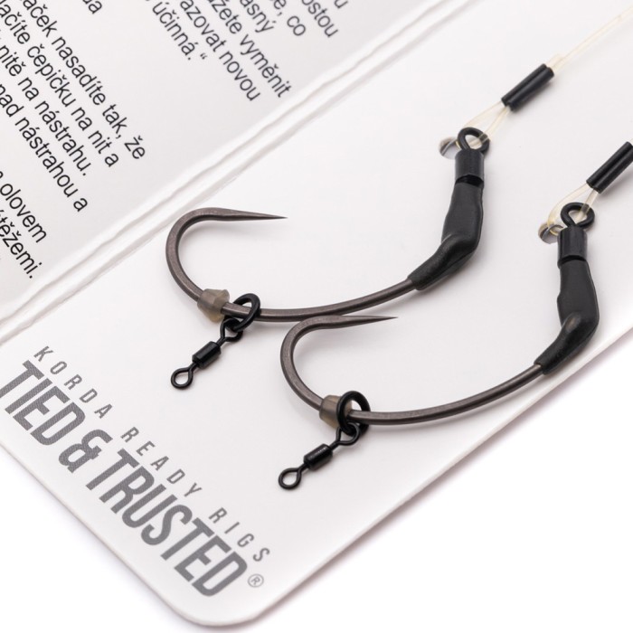Korda Spinner Rig Spinner Barbless Close Up