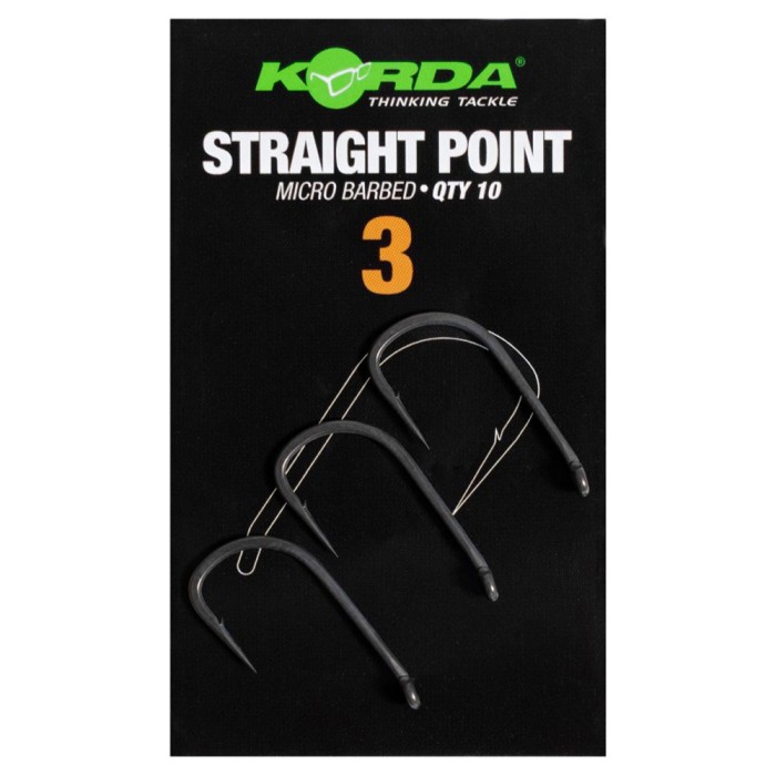 Korda Straight Point Hooks - Micro Barbed 4