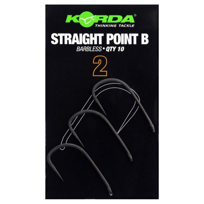 Korda Straight Point Hooks - Barbless 4