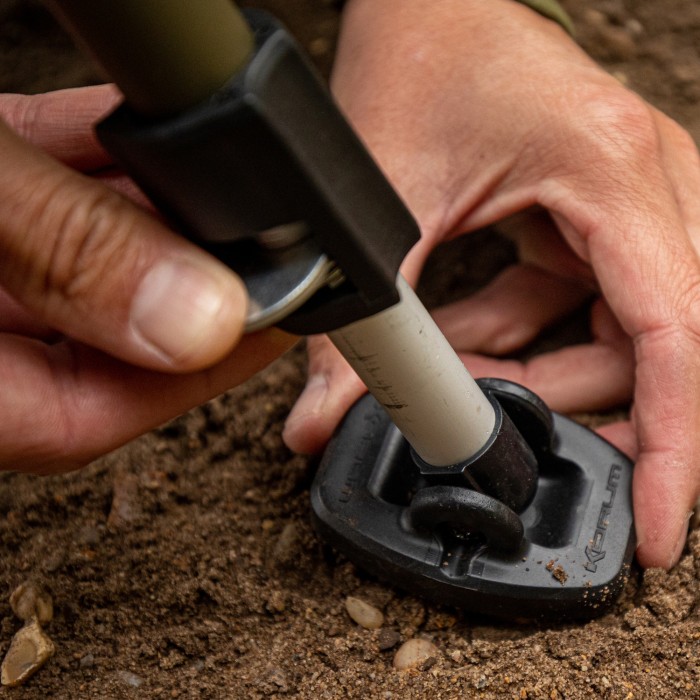 Korum Aeronium Supa Lite Fishing Chair Deluxe Mud Feet