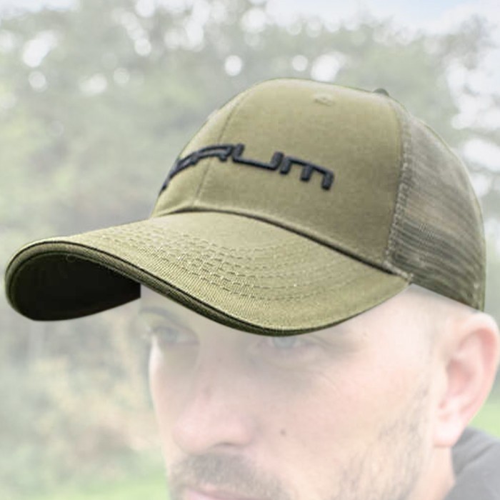 Korum Air Mesh Fishing Cap In Use 1