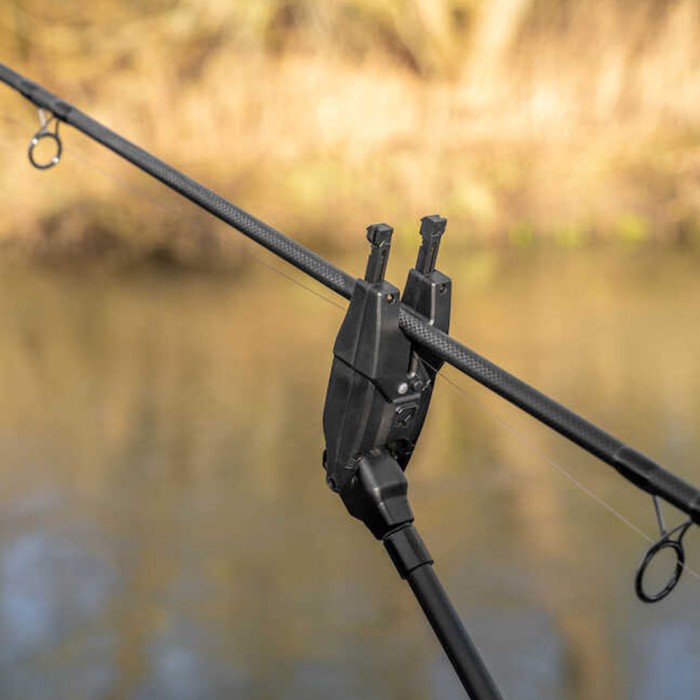 Korum Angle Tilt Bite Alarm In Use 2