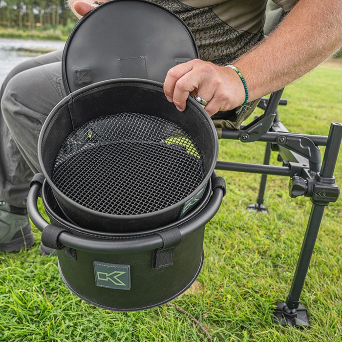 Korum Any Chair EVA Bowl & Riddle 3