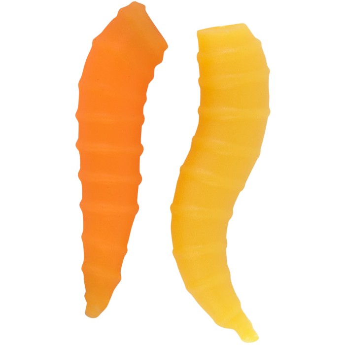 Korum Artificial Natural Maggots Yellow & Orange