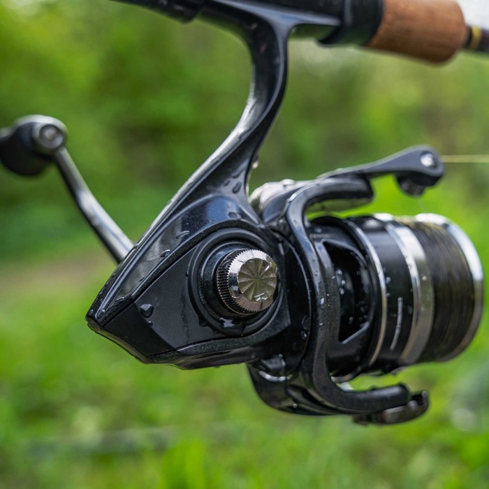 Korum Axis II Front Drag Reel In Use 2