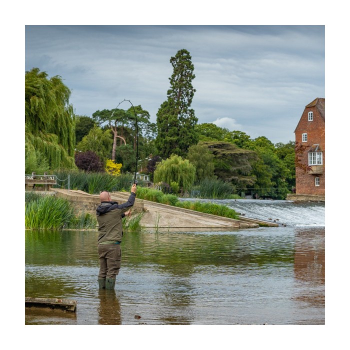 Korum Barbel Fishing Rods In Use 1