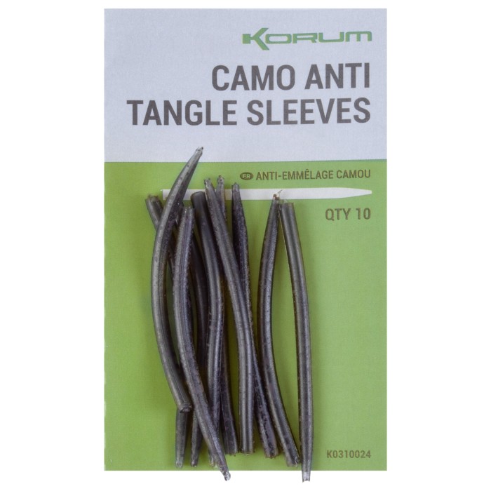 Korum Camo Anti Tangle Sleeves Packaging
