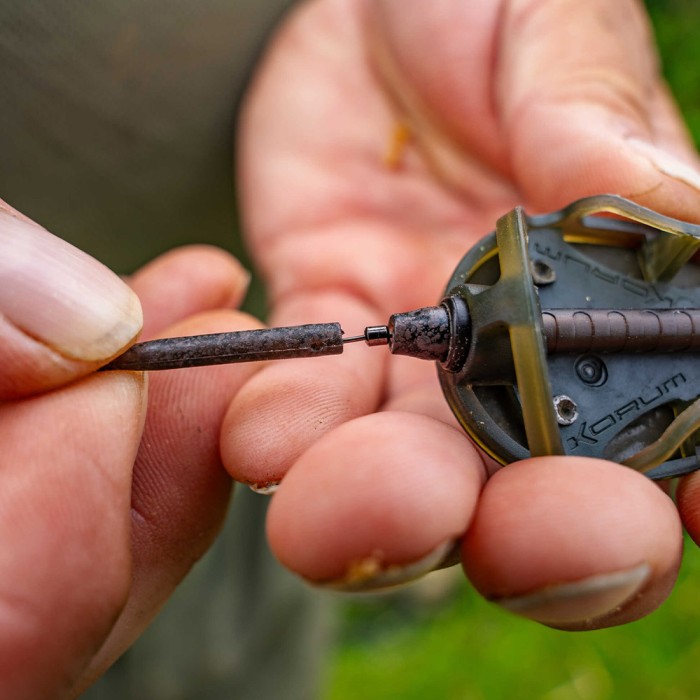 Korum Camo Bolt Buffer Bead - QC In Use 2