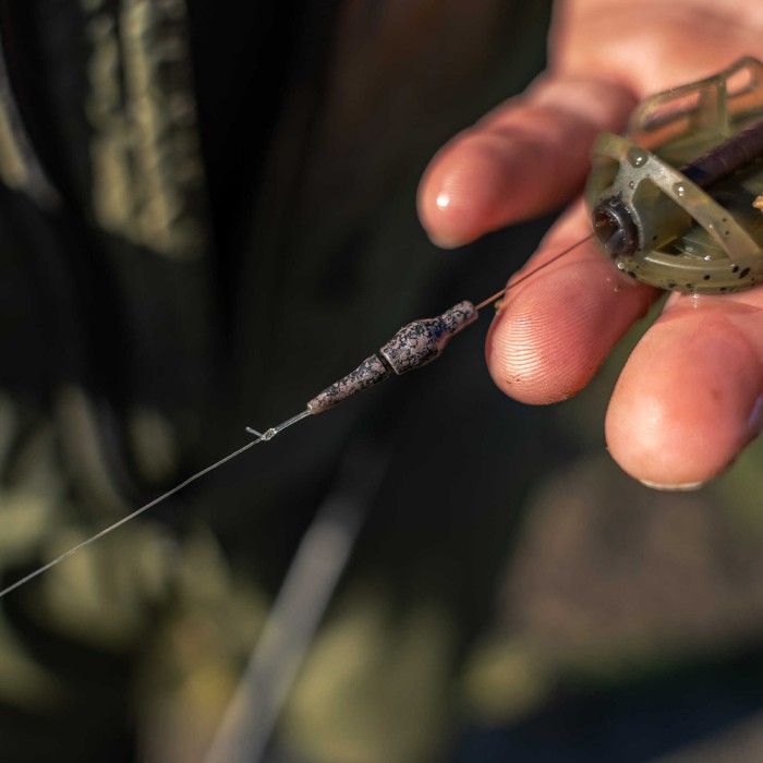 Korum Camo Bolt Buffer Bead - QC In Use 3