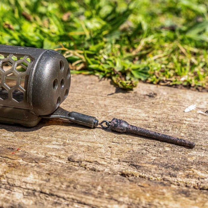 Korum Camo Heli Sleeve In Use Example