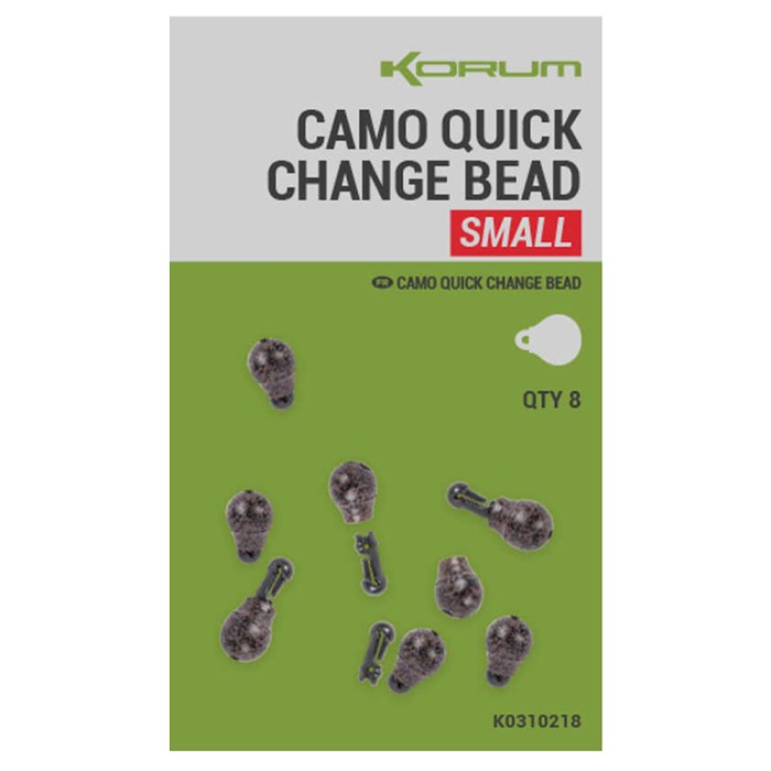 Korum Camo Quick Change Bead Small