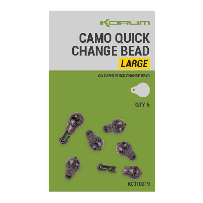 Korum Camo Quick Change Bead Large
