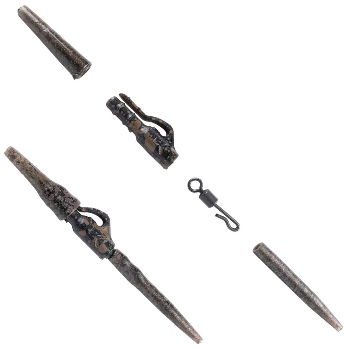 Korum Camo Safety Clip Kit - QC 5