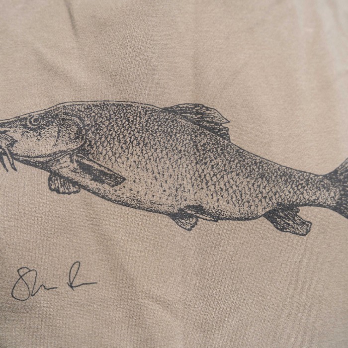 Korum Classic Barbel Hoodie Close Up 1