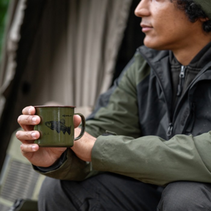 Korum Classic Tench Enamel Mug 2