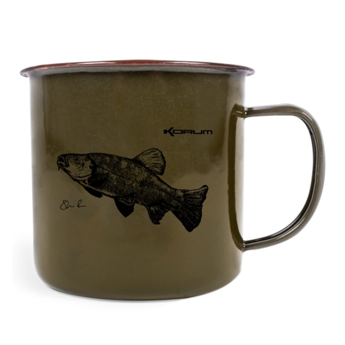 Korum Classic Tench Enamel Mug